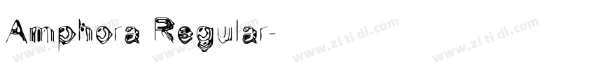 Amphora Regular字体转换